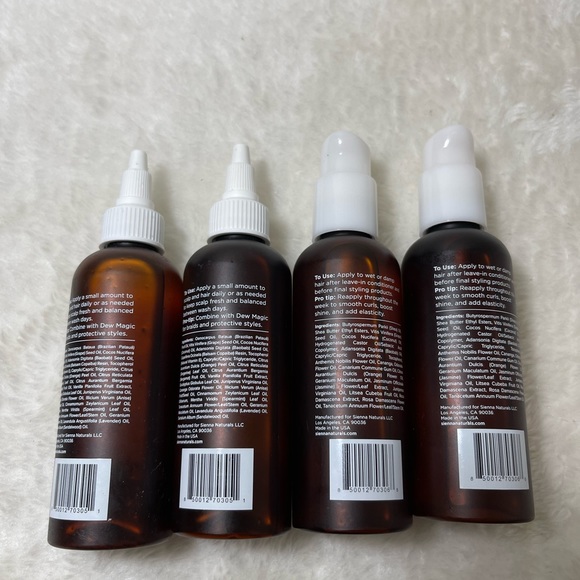 SOLD!!Lot Of 4 Sienna Naturals  Anti-Breakage Oil and Nutritive Hair and Scalp O - Picture 2 of 4